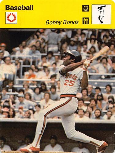 1977-79 Sportscaster Series 82 #82-19 Bobby Bonds Front