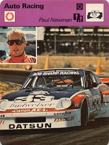 1977-79 Sportscaster Series 83 #83-03 Paul Newman Front