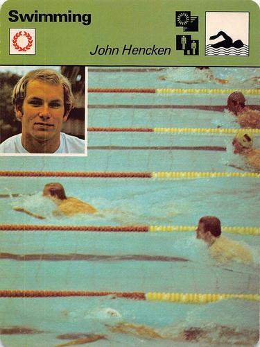 1977-79 Sportscaster Series 83 #83-06 John Hencken Front