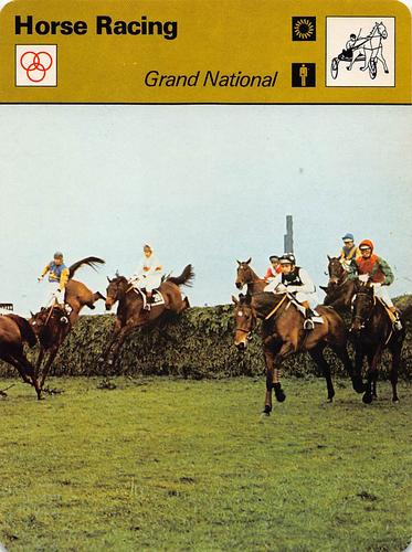 1977-79 Sportscaster Series 83 #83-02 Grand National Front