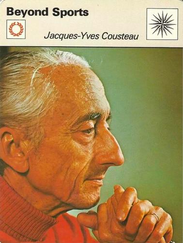1977-79 Sportscaster Series 84 #84-24 Jacques-Yves Cousteau Front