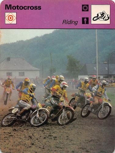 1977-79 Sportscaster Series 85 #85-24 Riding Front