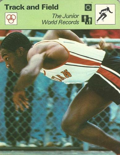1977-79 Sportscaster Series 86 #86-11 The Junior World Records Front