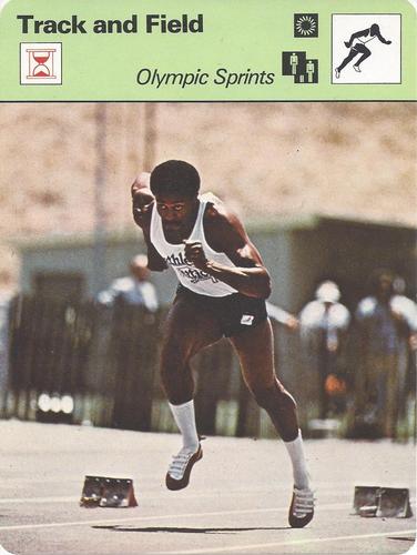 1977-79 Sportscaster Series 86 #86-09 Olympic Sprints Front