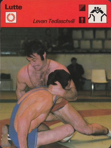 1977-79 Sportscaster Series 86 #86-19 Levan Tediaschvili Front