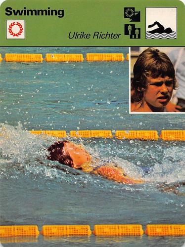 1977-79 Sportscaster Series 88 #88-04 Ulrike Richter Front