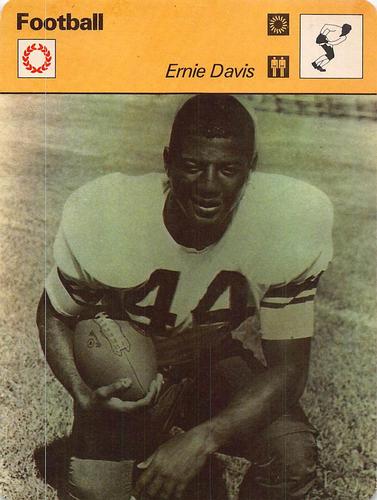 1977-79 Sportscaster Series 88 #88-11 Ernie Davis Front