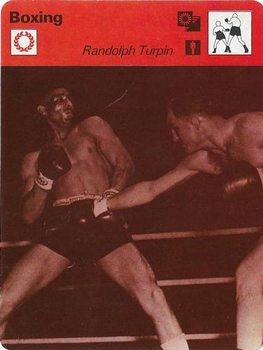 1977-79 Sportscaster Series 88 #88-17 Randolph Turpin Front