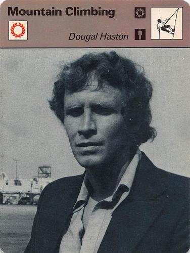1977-79 Sportscaster Series 88 #88-23 Dougal Haston Front