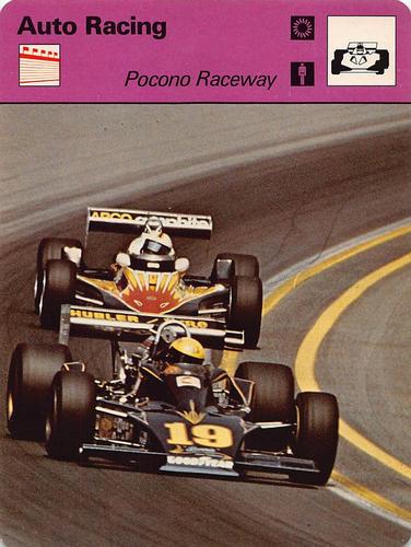1977-79 Sportscaster Series 88 #88-09 Pocono Raceway Front
