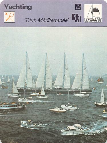 1977-79 Sportscaster Series 101 #101-16 Club Mediterranee Front