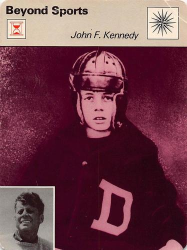 1977-79 Sportscaster Series 101 #101-02 John F. Kennedy Front