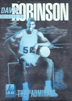 1991 Arena Holograms #5 David Robinson Front