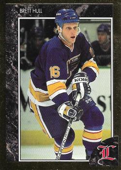 1992 Legends Sports Memorabilia - Gold #31 Brett Hull Front