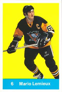 1992-93 Canadian Card News Repli-Cards #6 Mario Lemieux Front