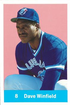 1992-93 Canadian Card News Repli-Cards #8 Dave Winfield Front