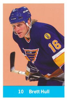 1992-93 Canadian Card News Repli-Cards #10 Brett Hull Front