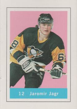 1992-93 Canadian Card News Repli-Cards #12 Jaromir Jagr Front