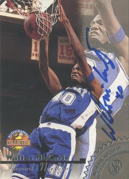1996-97 Score Board Autographed Collection - Silver Foil Autographs #NNO Walter McCarty Front