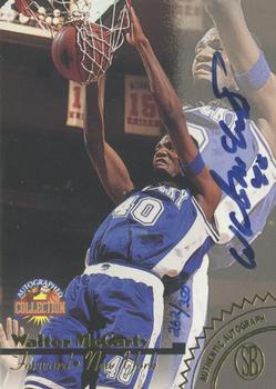 1996-97 Score Board Autographed Collection - Gold Foil Autographs #NNO Walter McCarty Front