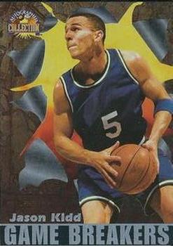 1996-97 Score Board Autographed Collection - Game Breakers #GB3 Jason Kidd Front