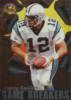 1996-97 Score Board Autographed Collection - Game Breakers #GB17 Kerry Collins Front