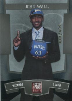 2010 Donruss Elite National Convention #32 John Wall Front