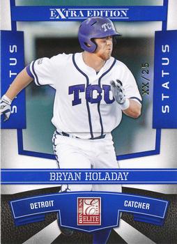 2010 Donruss Elite National Convention - Status #50 Bryan Holaday Front