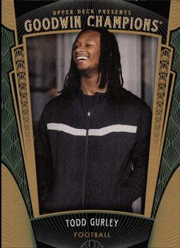2015 Upper Deck Goodwin Champions #75 Todd Gurley Front