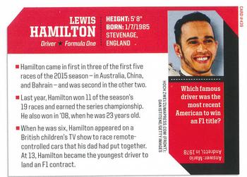 2015 Sports Illustrated for Kids #439 Lewis Hamilton Back