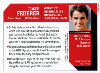 2015 Sports Illustrated for Kids #464 Roger Federer Back