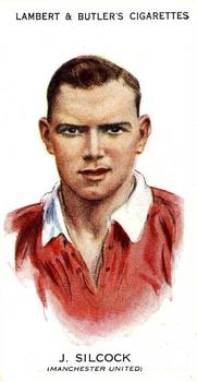 1931 Lambert & Butler Footballers 1930-1 #33 Jack Silcock Front