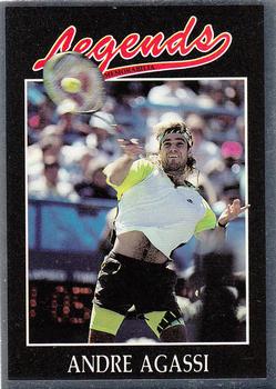 1991 Legends Sports Memorabilia #48 Andre Agassi Front
