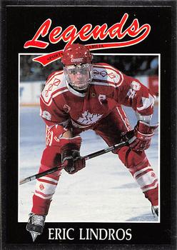 1991 Legends Sports Memorabilia #38 Eric Lindros Front