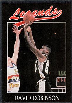1991 Legends Sports Memorabilia #45 David Robinson Front