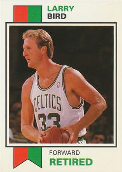 1993 SCD Sports Card Pocket Price Guide #17 Larry Bird Front