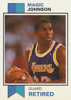 1993 SCD Sports Card Pocket Price Guide #18 Magic Johnson Front