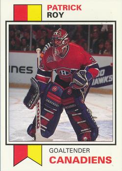 1993 SCD Sports Card Pocket Price Guide #73 Patrick Roy Front
