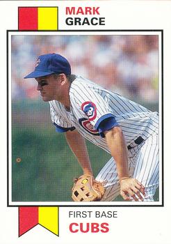 1993 SCD Sports Card Pocket Price Guide #89 Mark Grace Front