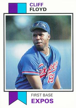 1993 SCD Sports Card Pocket Price Guide #90 Cliff Floyd Front