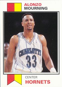 1993 SCD Sports Card Pocket Price Guide #104 Alonzo Mourning Front