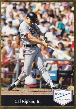 1991 Sports Educational Magazine #8 Cal Ripken, Jr. Front