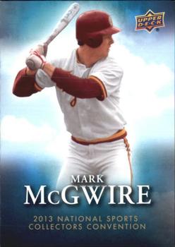 2013 Upper Deck National Convention #NSCC-2 Mark McGwire Front