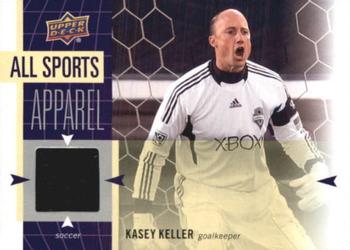 2011 Upper Deck World of Sports - All Sports Apparel #AS-KK Kasey Keller Front