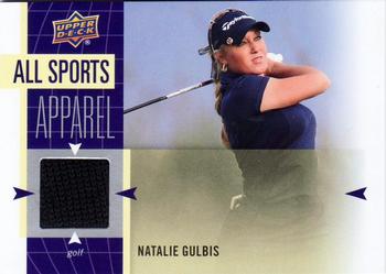 2011 Upper Deck World of Sports - All Sports Apparel #AS-NG Natalie Gulbis Front
