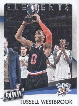 2015 Panini Father's Day - Elements #10 Russell Westbrook Front