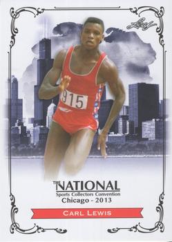 2013 Leaf National Convention #N-CL1 Carl Lewis Front