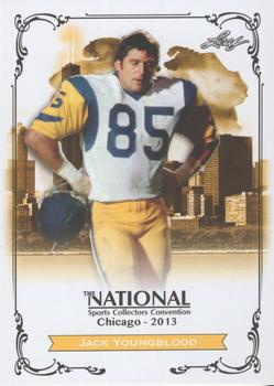 2013 Leaf National Convention #N-JY1 Jack Youngblood Front