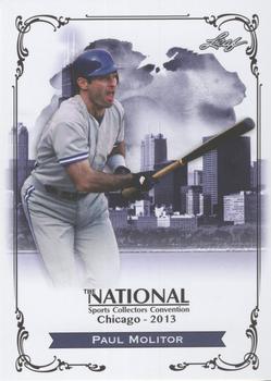 2013 Leaf National Convention #N-PM1 Paul Molitor Front