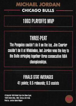 1992-94 Pocket Pages Cards #48 Michael Jordan Back